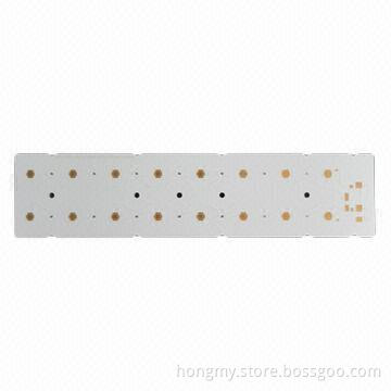 Single-sided PCB with Aluminum Base Material, for LED Lighting